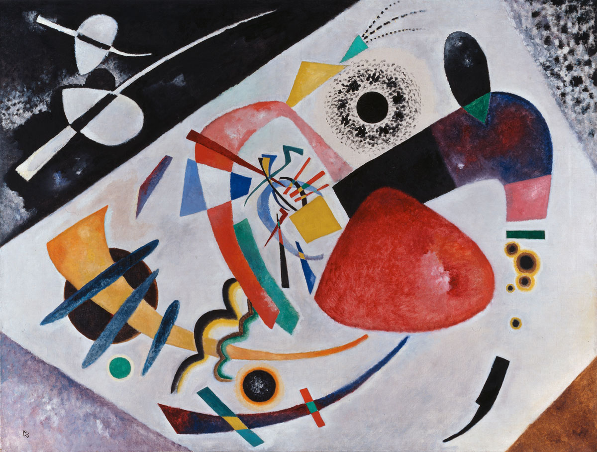 Roter Fleck von Kandinsky